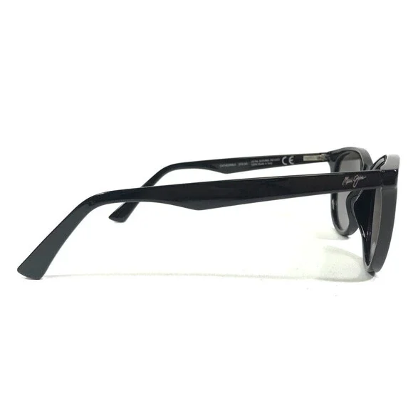 Maui Jim Sunglasses Cathedrals MJ782-02 Black Gloss Frames w Neutral Gray Lenses